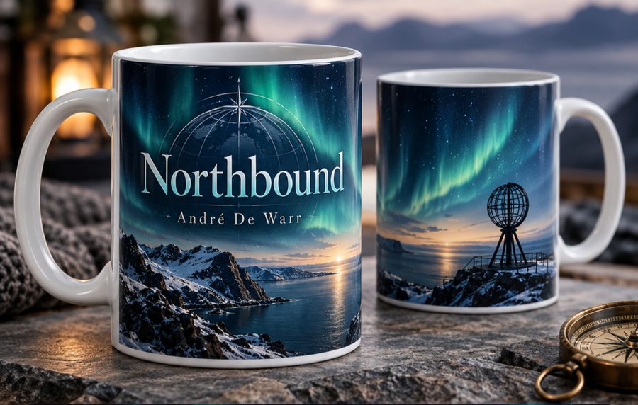 Northbound mug — Northern lights
