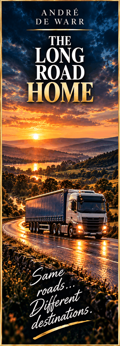The Long Road Home bookmark design 1: Different destinations