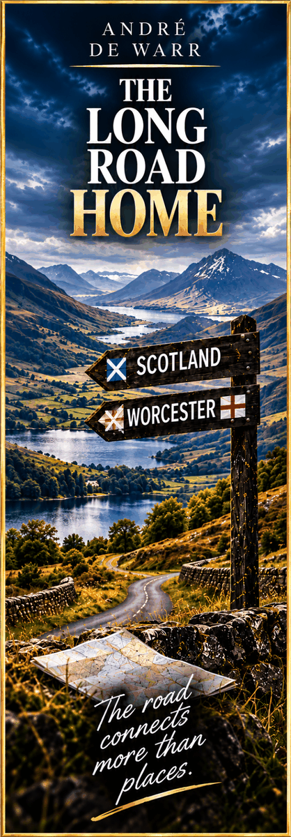 The Long Road Home bookmark design 4: More than places