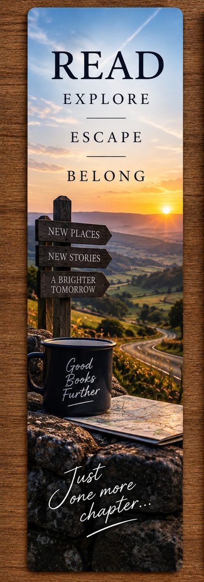 Read · Explore · Escape · Belong bookmark